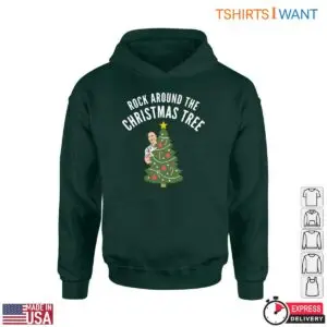 Vintage Christmas Tree T-Shirt - Rockin' Santa Graphic 7 Vintage Christmas Tree T Shirt Rockin Santa Graphic 3 1.jpg