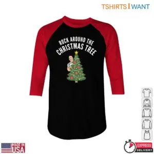 Vintage Christmas Tree T-Shirt - Rockin' Santa Graphic 9 Vintage Christmas Tree T Shirt Rockin Santa Graphic 5 1.jpg