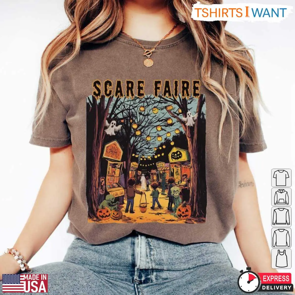 Vintage Halloween T Shirts Scare Faire Design 1 1.jpg