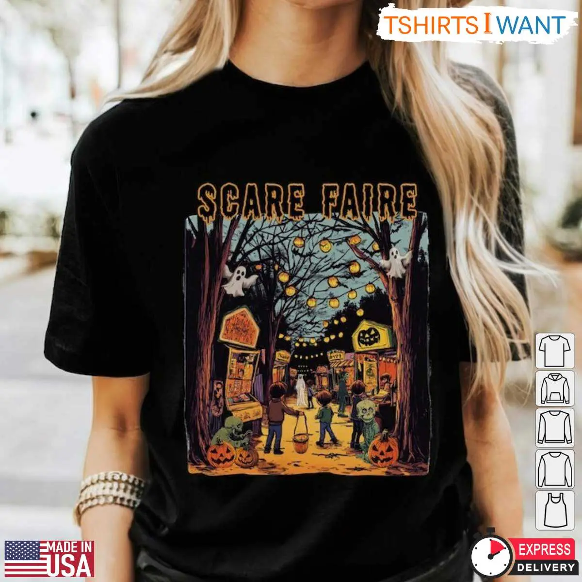 Vintage Halloween T Shirts Scare Faire Design 4 1.jpg