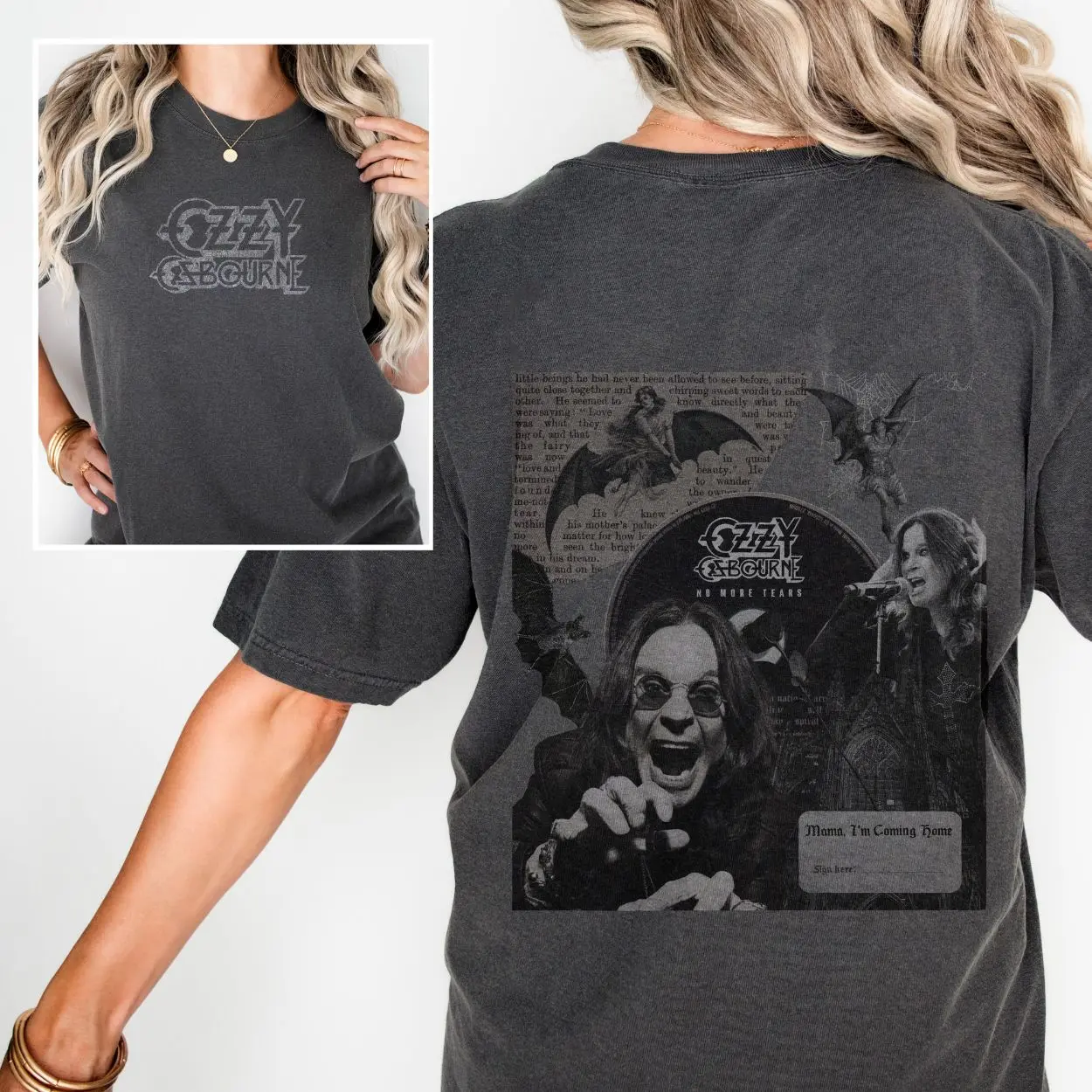 Vintage Ozzy Osbourne Mama, I’m Coming Home 2