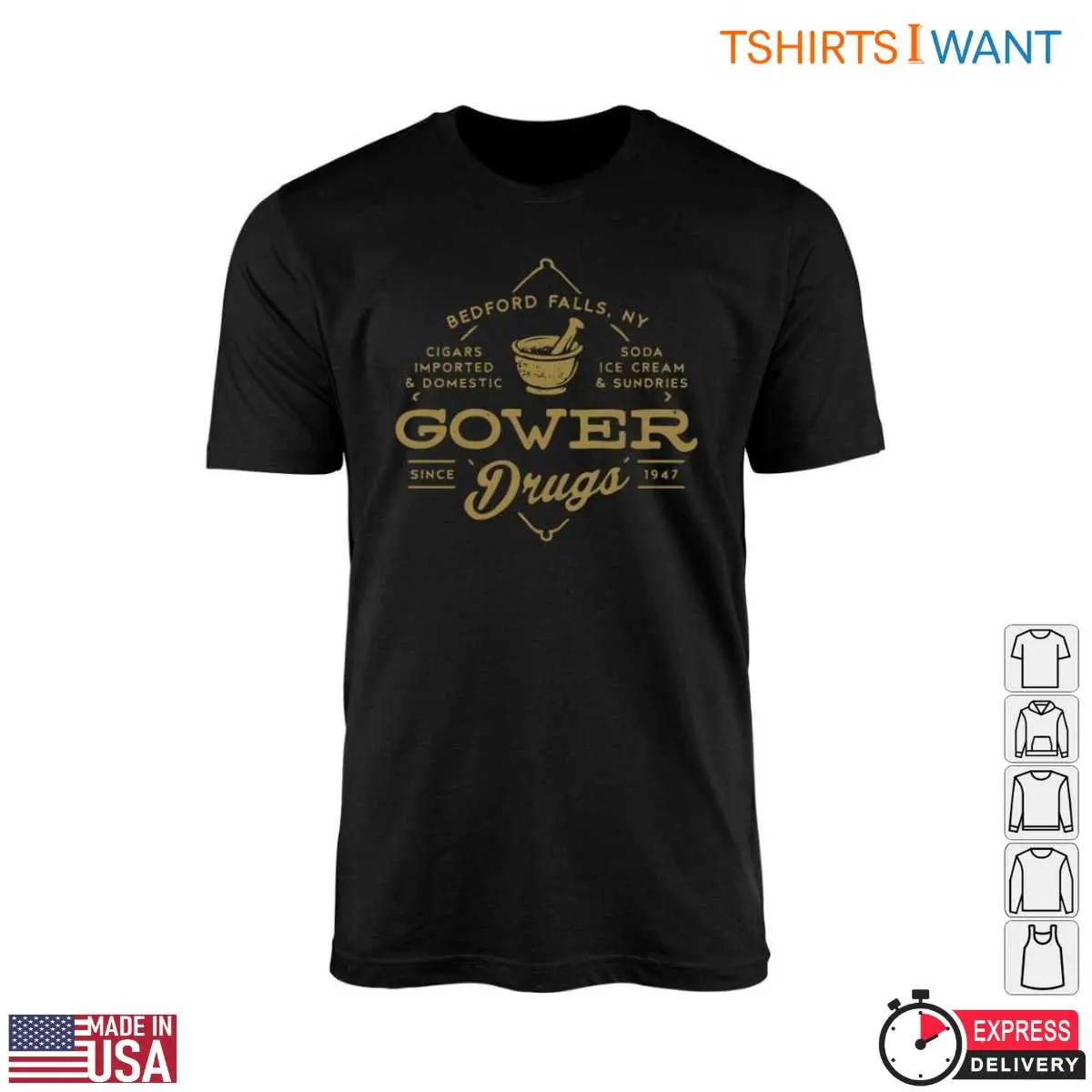 Vintage Pharmacy T Shirt Gower Drugs Since 1947 1 1.jpg