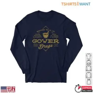 Vintage Pharmacy T-Shirt - Gower Drugs Since 1947 6 Vintage Pharmacy T Shirt Gower Drugs Since 1947 2 1.jpg