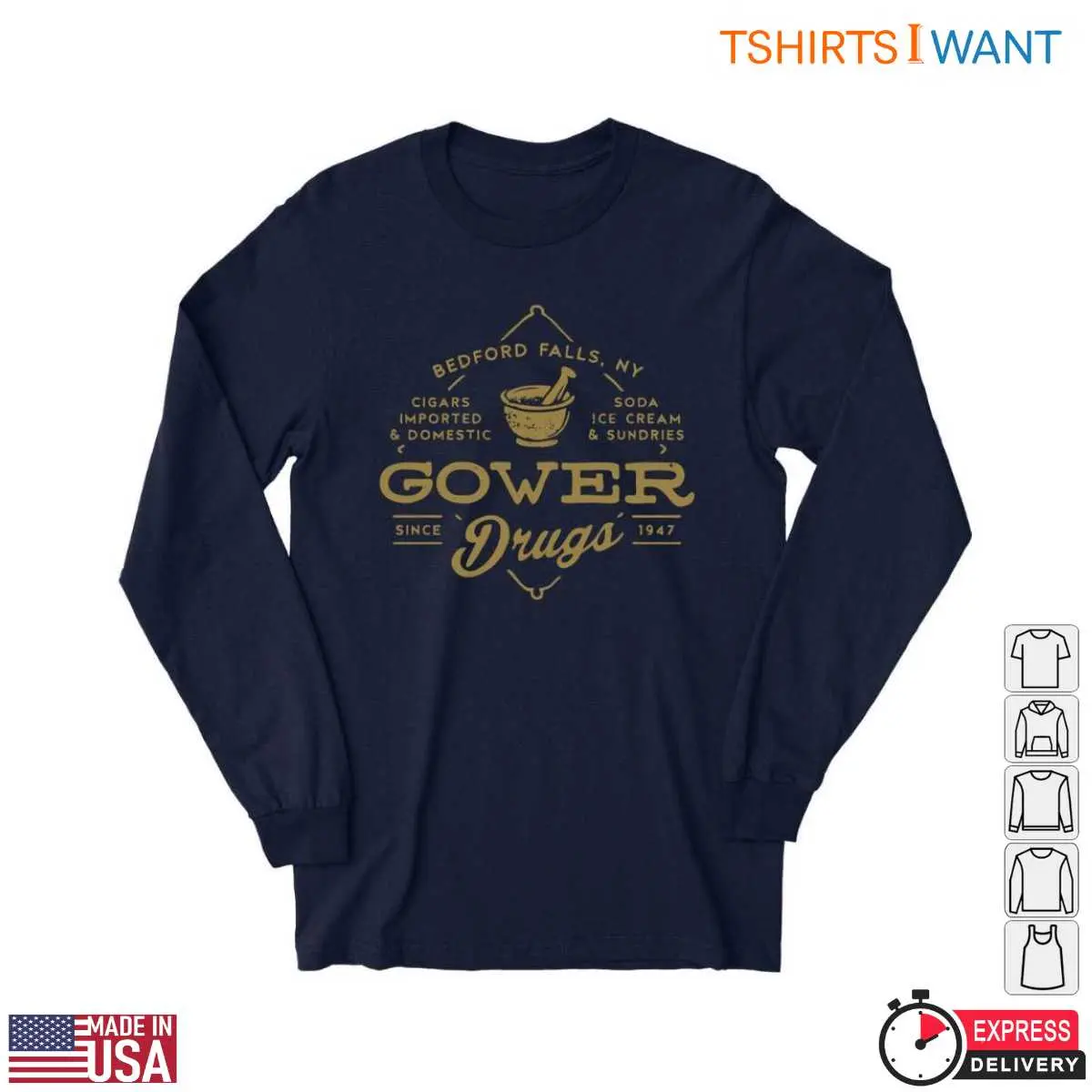 Vintage Pharmacy T Shirt Gower Drugs Since 1947 2 1.jpg