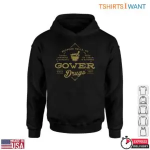 Vintage Pharmacy T-Shirt - Gower Drugs Since 1947 7 Vintage Pharmacy T Shirt Gower Drugs Since 1947 3 1.jpg