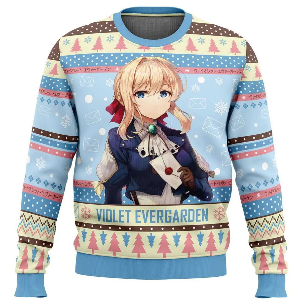Violet Evergarden Christmas Doll Inspired Holiday Sweater 2 1.jpg
