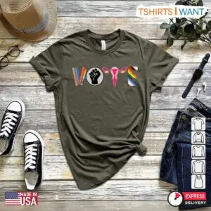 Vote Shirt – Banned Books, Reproductive Rights, BLM, Pro Roe, LGBTQ Activism Tee 5 Vote Shirt – Banned Books, Reproductive Rights, BLM, Pro Roe, LGBTQ Activism Tee 2
