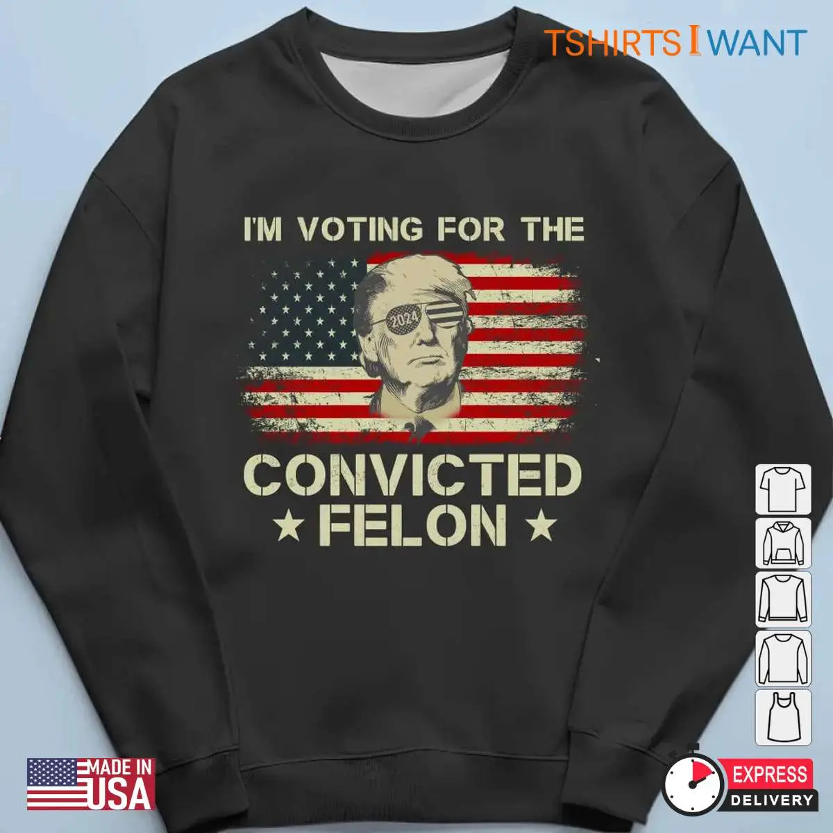 Vote for Convicted Felon Trump Knows Your Vote Shirt 6 1.jpg