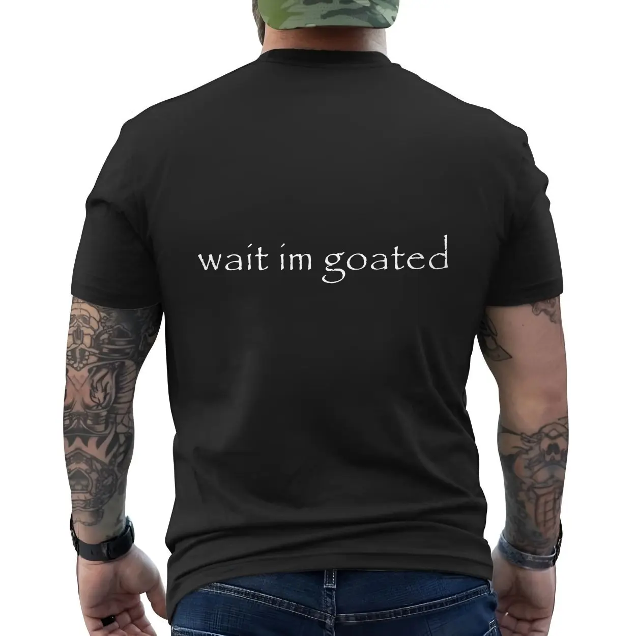 Wait Im Goated T Shirt Funny Meme Quote for Gamers 6 1.jpg