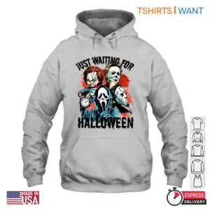 Waiting for Halloween - Chucky, Michael Myers, Ghostface, and Jason Horror Characters Shirt 10 Waiting for Halloween Horror Characters Shirt 5 1.jpg