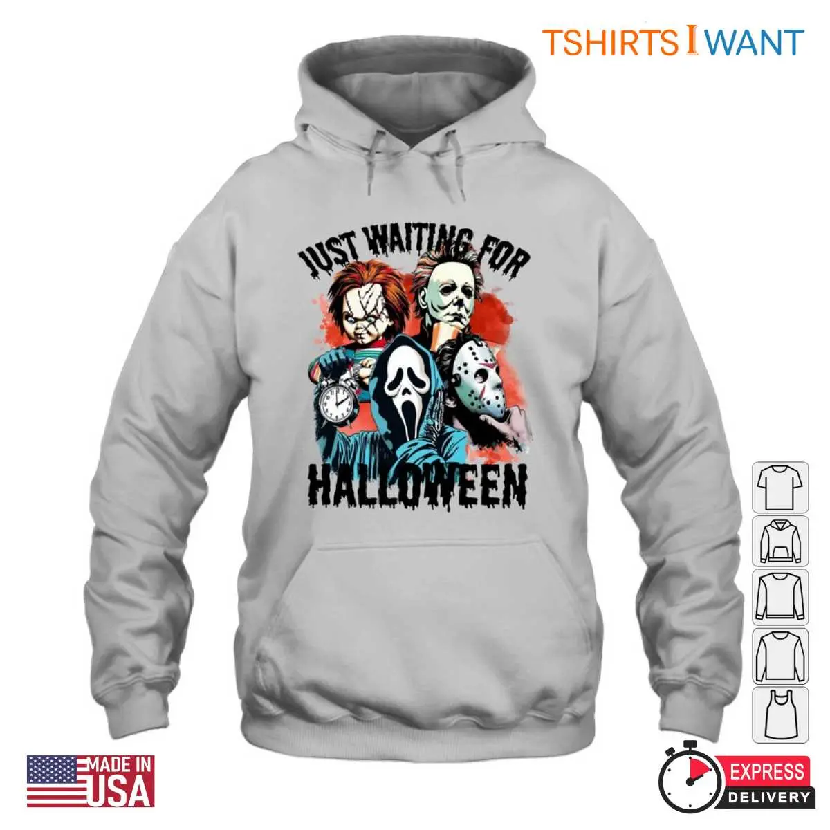 Waiting for Halloween Horror Characters Shirt 5 1.jpg