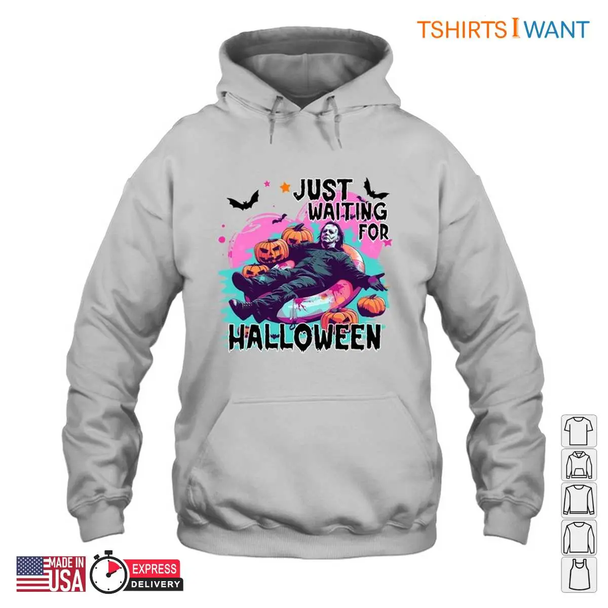 Waiting for Halloween Meme Michael Myers Pumpkin Tee 4 1.jpg