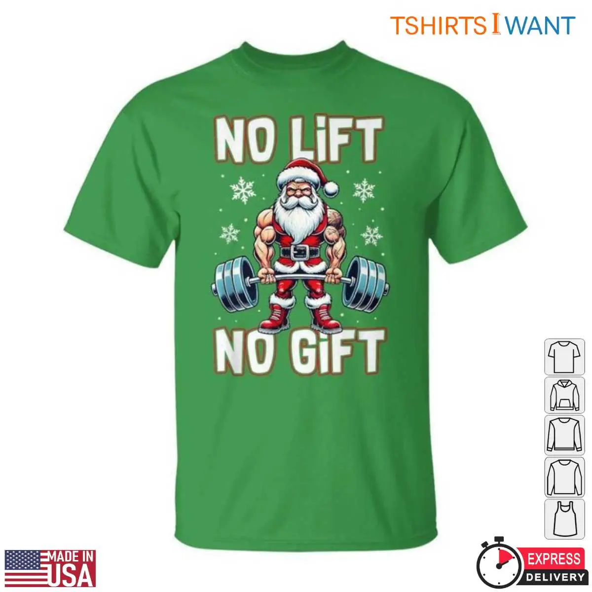 Weightlifting Santa No Lift No Gift Funny Holiday Graphic Tee 4 Weightlifting Santa Funny Holiday Tee 4 1.jpg