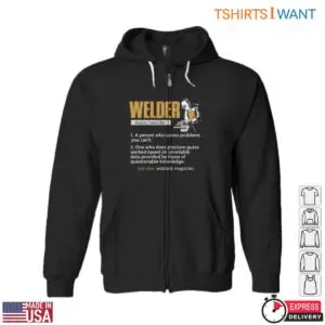 Welder T-Shirt - Definition of a Welder Graphic Tee, Solving Problems with Precision 11 Welder T Shirt Professional Problem Solver 6 1.jpg