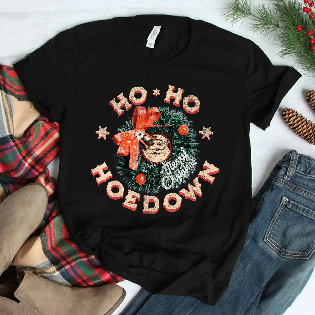 Western Christmas Ho Ho Hoedown Shirt 3 1.jpg