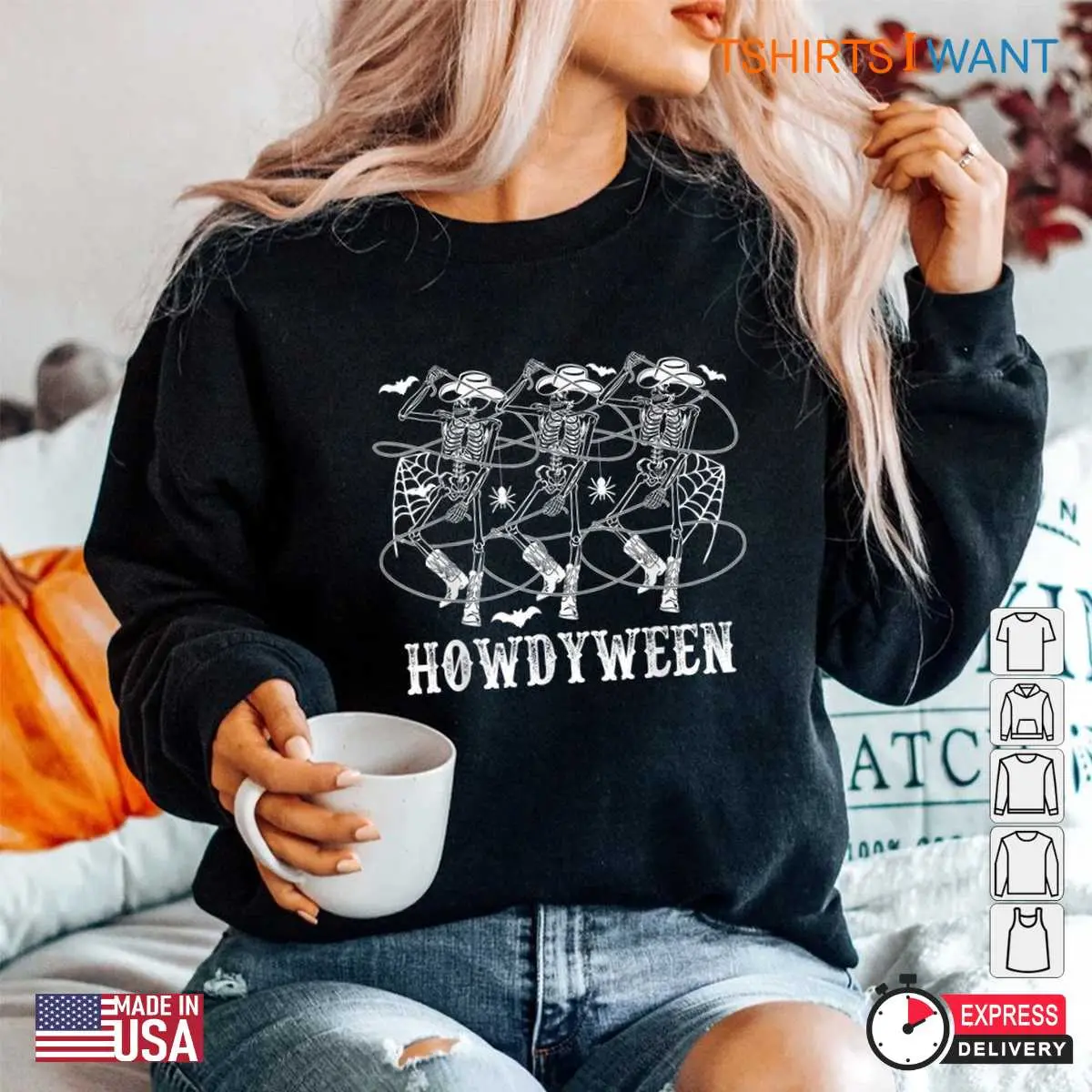 Western Halloween Shirts Howdyween Cowboy Tee 5 1.jpg