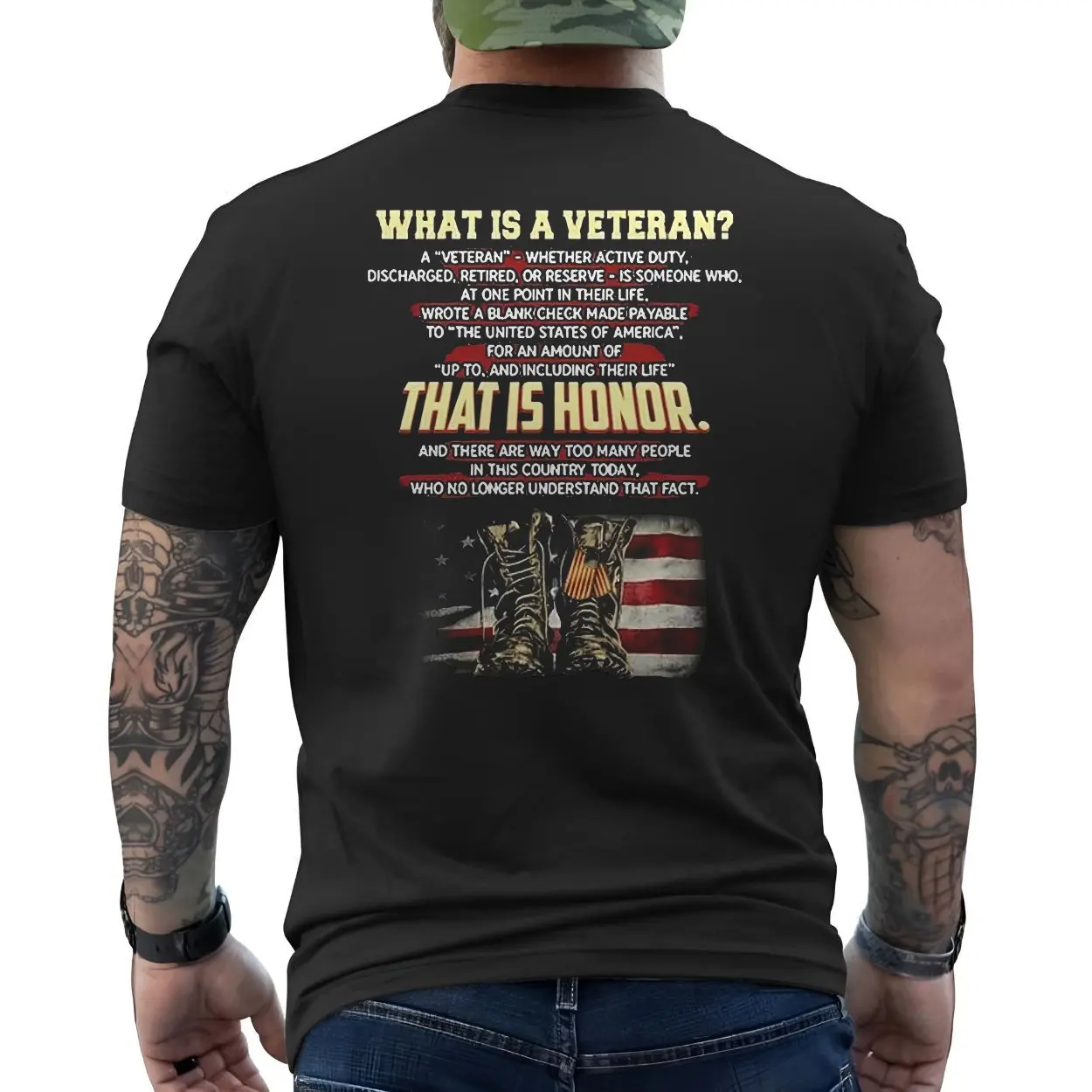 What Is a Veteran Honor American Flag Boots T-Shirt 6 What Is a Veteran Honor American Flag Boots T Shirt 6 1.jpg
