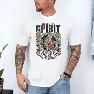 Where the Spirit of the Lord Is There Is Freedom T-shirt 10 Where the Spirit of the Lord Is There Is Freedom T shirt 4 1.jpg