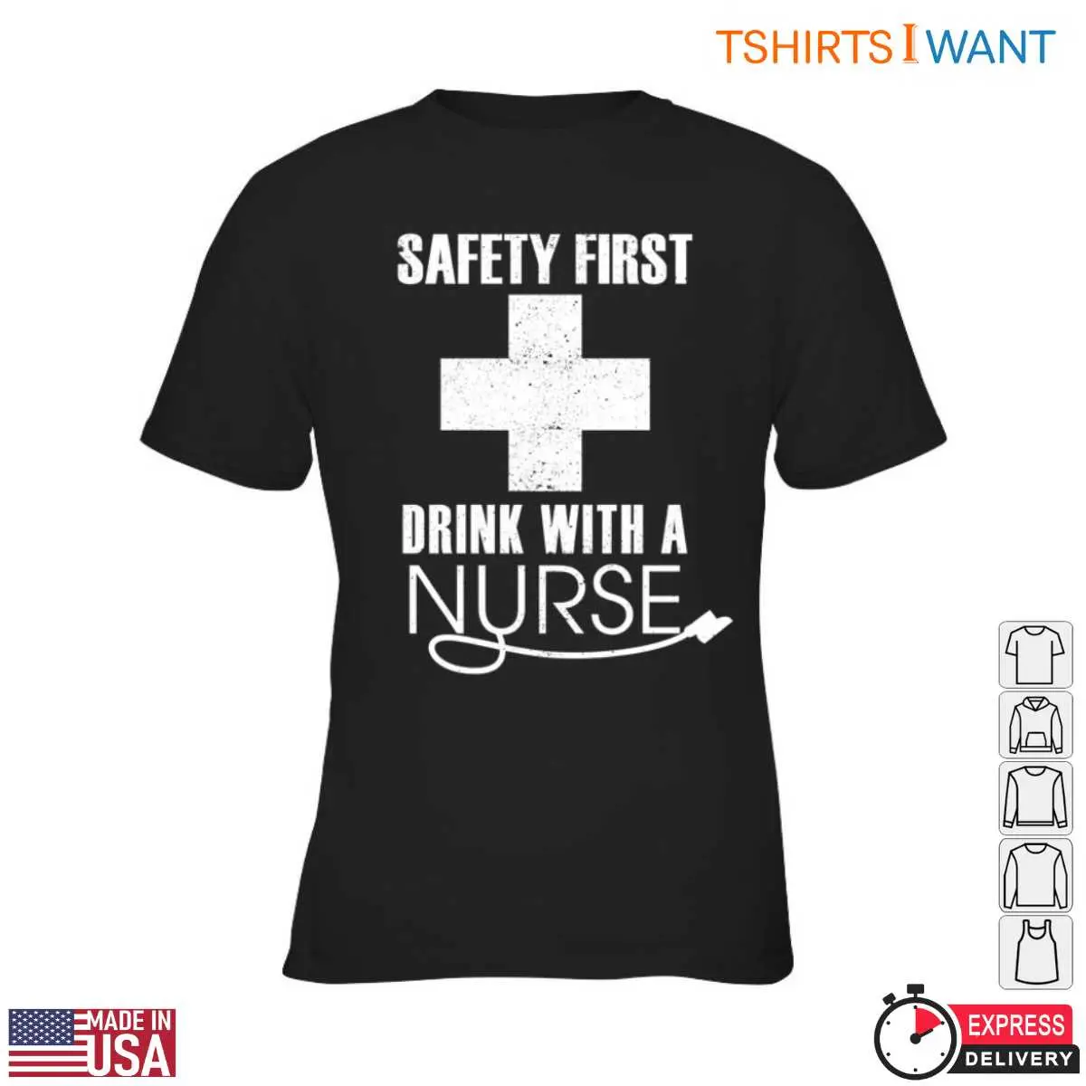 White Plus Sign Nurse Safety T Shirt 3 1.jpg
