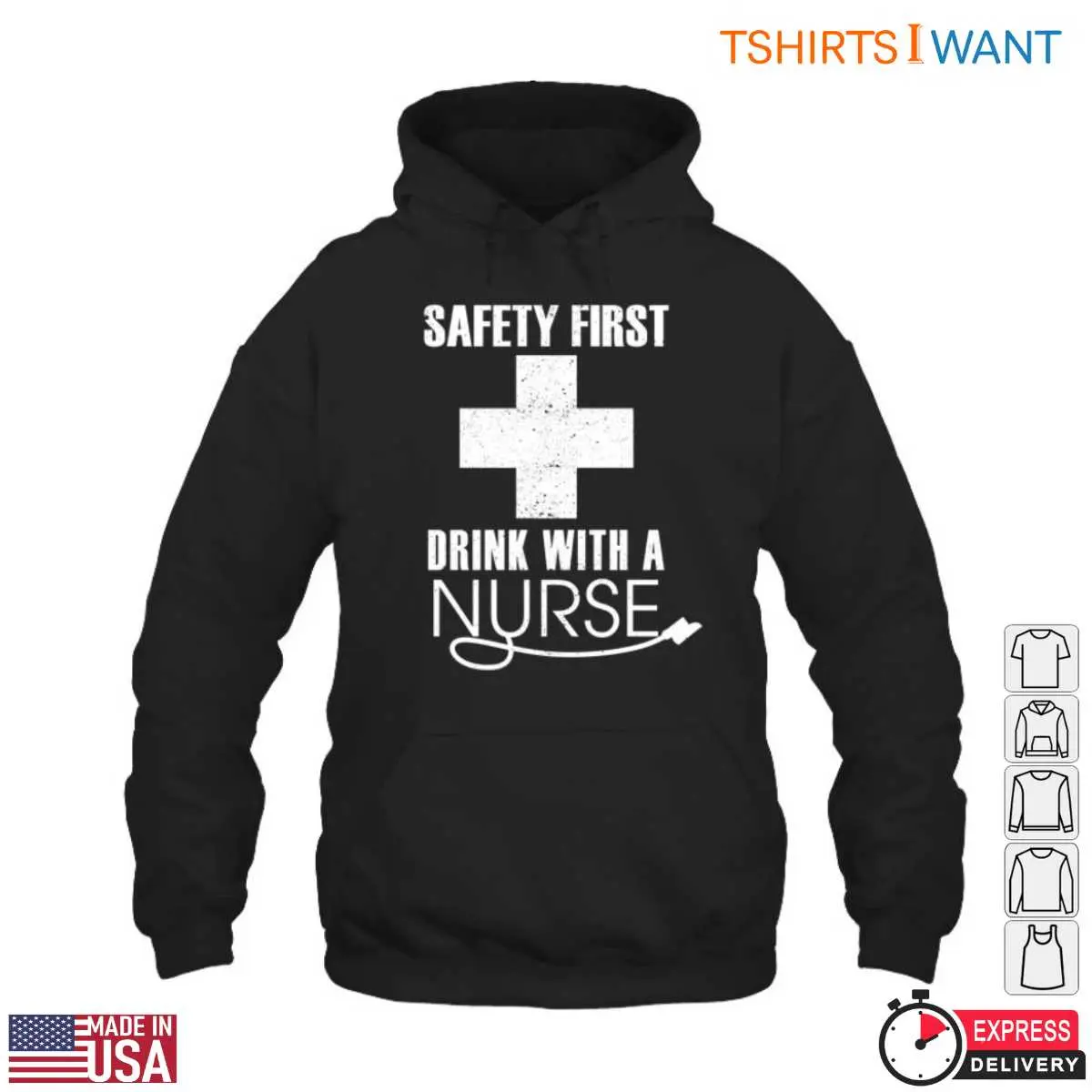 White Plus Sign Nurse Safety T Shirt 5 1.jpg