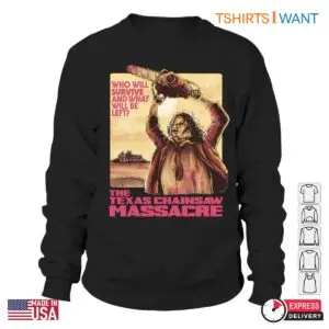 Who Will Survive Texas Chainsaw Massacre T-Shirt - Vintage Leatherface Horror Movie Tee 9 Who Will Survive Texas Chainsaw Massacre T Shirt Vintage Leatherface Horror Movie Tee 5 1.jpg