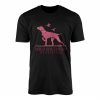 Wild Southern Outfitters T shirt E28093 Pink Camo Hunting Dog Graphic Tee 1.jpg