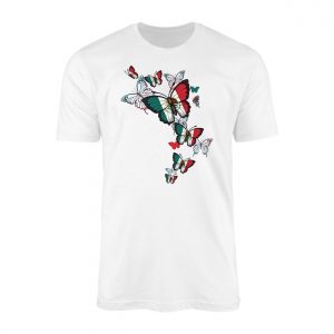 Wings of Freedom E28093 Mexico Flag Butterfly T shirt 1 1.jpg
