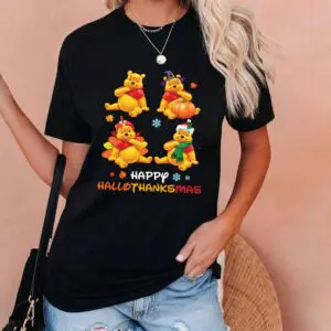 Winnie The Pooh Happy Hallothanksmas Shirt 8 Winnie the Pooh Happy Hallothanksmas Sweatshirt 4 1