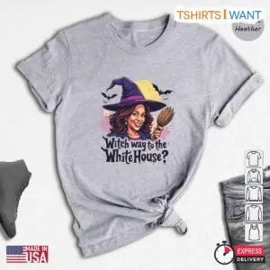 Witch Way To The White House Kamala Harris 2024 Halloween Shirt – Election Gift for Democrats 8 Witch Way To The White House Kamala Harris 2024 Halloween Shirt – Election Gift for Democrats 3