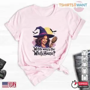 Witch Way To The White House Kamala Harris 2024 Halloween Shirt – Election Gift for Democrats 10 Witch Way To The White House Kamala Harris 2024 Halloween Shirt – Election Gift for Democrats 5