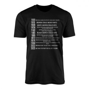 Womens Rights Milestones T Shirt E28093 Historical Feminist Timeline Graphic Tee 1.jpg