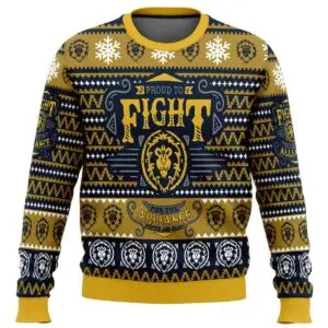 World Of Warcraft Christmas Sweater: Fight for Alliance 3 World Of Warcraft Christmas Sweater Fight for Alliance 2 1.jpg