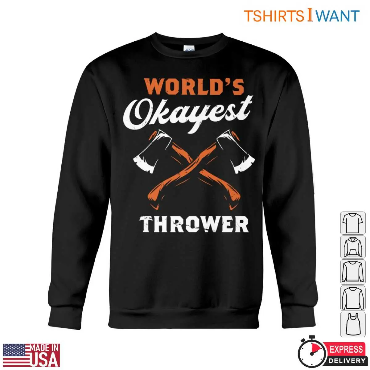 Worlds Okayest Thrower Funny Lumberjack T Shirt Axe Throwing Design Tee 3 1 1.jpg