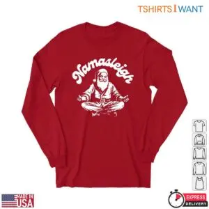Yoga Santa T-Shirt - Namasteigh Festive Meditation Tee 9 Yoga Santa T Shirt Namasteigh Festive Meditation Tee 5 1.jpg