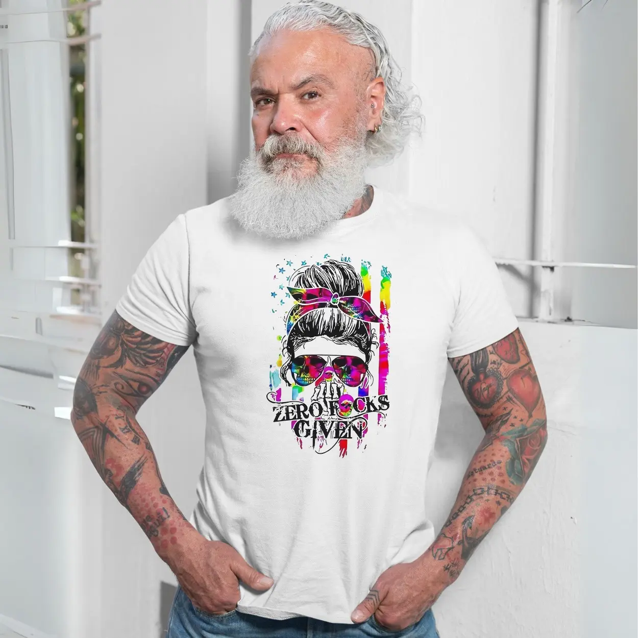 Zero Fks Given Colorful Skull T-Shirt – Bold & Expressive Style 7 Zero Fks Given Colorful Skull T Shirt E28093 Bold Expressive Style 7 1.jpg