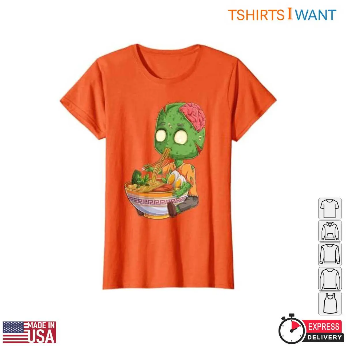 Zombie Halloween Costume Ramen Eater T Shirt 3 1.jpg